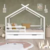 Letto montessori bambini Vitalispa Luni Bianco 160 x 80 cm Anteprima dell’immagine prodotto 7