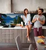 Küchenrückwand selbstklebend Landschaft See Berge Produktbild-Vorschau 12