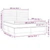 [Home] Boxspringbett mit Matratze Taupe 180x200 cm Stoff , Produktbild-Vorschau 5
