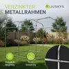Juskys® Gerätezelt M, 220x160x175 cm in Anthrazit, mit Produktbild-Vorschau 5