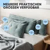 Björn&Schiller Rückenkissen türkis-grau, 200 cm - Produktbild-Vorschau 8