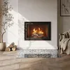 Szklany panel podłogowy 100x50 cm - Szklany panel kominkowy Podgląd zdjęcia produktu 3