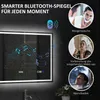 Specchio da bagno a LED HOMCOM, pannello antiappannamento, Anteprima dell’immagine prodotto 5