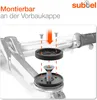 subtel Fahrrad GPS Lenkerhalterung – Verstellbare Aero Out Produktbild-Vorschau 3