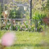 Relaxdays Beetzaun Metall, Beeteinfassung zum Stecken, 4 Produktbild-Vorschau 2