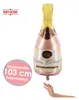 Folienballon Champagner rosa 100 cm Produktbild-Vorschau 3