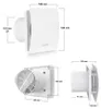 Bosch BOSCH, Badlüfter, Fan, 1500 W, 125, 1 Stk. Produktbild-Vorschau 3