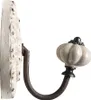 Clayre & Eef Wandhaken 10x10x10 cm Weiß Metall Produktbild-Vorschau 2