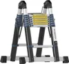 Scala telescopica 2 in 1, scala per esterni, scala Anteprima dell’immagine prodotto 1