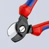 Knipex 95 12 165, Ruční řezačka kabelů, Modrá, Červená, Náhled obrázku produktu 25