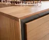 DELIFE Lowboard Stonegrace 200 cm Akazie Natur 4 Türen Produktbild-Vorschau 5