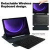 2in1 Set Bluetooth Tastatur in Schwarz + Hülle für Samsung Produktbild-Vorschau 2