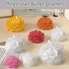 4 stampi in silicone a forma di fiori, ideali per creare Anteprima dell’immagine prodotto 2