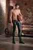NEK - Pantalone sexy aderente da uomo con tasche nero M Anteprima dell’immagine prodotto 11