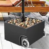 Porte-parapluie Izrielar à roulettes pour terrasse et Voir les images du produit 1