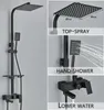 Mosazná sprchová baterie, 3cestná, moderní design, 3cestná Náhled obrázku produktu 2