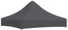 vidaXL Partyzelt-Dach 2x2 m Anthrazit 270 g/m² Produktbild-Vorschau 5