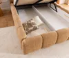FURNISTAR Polsterbett SOFIA 120x200 mit Bettkasten, Bubble Produktbild-Vorschau 6
