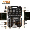 NEO TOOLS Klucze Nasadowe 110 el. 1/4" 1/2" Zestaw Narzędzi Podgląd zdjęcia produktu 2