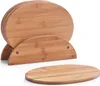 Zeller Set de 7 supports pour planches en bambou Voir les images du produit 2