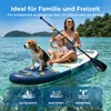 SUP-Board 320x84x15 cm, Bis zu 160 kg, extra breites iSUP, Produktbild-Vorschau 4