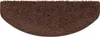 Shaggy Stufenmatten Sphinx Halbrund 23,5 x 65 cm braun Produktbild-Vorschau 2