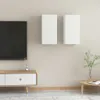 vidaXL Szafki pod telewizor 2 szt. Biały 30,5x30x60 cm Podgląd zdjęcia produktu 5
