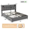 CDGlobal Polsterbett 140x200cm, Boxspringbett mit Produktbild-Vorschau 7