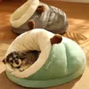 Kuschelige Hundehöhle – Weiches Hundebett für Geborgenheit Produktbild-Vorschau 3