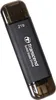 Transcend TS2TESD310C Externý SSD disk 2 TB USB typu A na Náhľad obrázku produktu 2