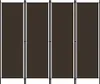 A room divider with four panels, standing upright against a white background. Náhľad obrázku produktu