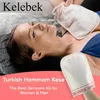 3 x Türkisches Hammam-Handschuh, Weiß Produktbild-Vorschau 3