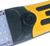 A close-up view of a yellow and black work light, showing the LED lights and a power button. Náhľad obrázku produktu