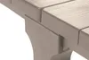 Dmora Tavolo da Esterno Brossard 90x294x75h cm Grigio Anteprima dell’immagine prodotto 4