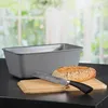 KESPER Brotbox Brotkasten grau – Kunststoff PP & Produktbild-Vorschau 2