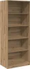 vidaXL Kleiderschrank Artisan-Eiche 80x50x200 cm Produktbild-Vorschau 1