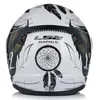Kask Ls2 Ff353 Rapid Ii Boho White Black Pink Rozm L Podgląd zdjęcia produktu 10