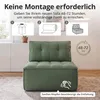 Modularer Loungesessel für Wohnz, Bodensessel aus Cord 84 × Produktbild-Vorschau 9