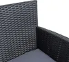 Polyrattan Gartenbank Rattan Bank Sitzbank 2-Sitzer Produktbild-Vorschau 7