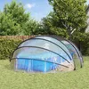vidaXL Poolzelt Kuppel Transparent 538 x 440 x 204 cm PVC Produktbild-Vorschau 3