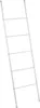 A white ladder-like rack with five horizontal bars, presented against a white background. Produktbild-Vorschau