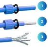 10 x CAT 8 RJ45 Netzwerkstecker – Produktbild 2 Produktbild-Vorschau