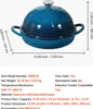 SucceBuy emaliowana żeliwna zapiekanka, piekarnik Podgląd zdjęcia produktu 7