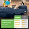 Green Bean® XXL Riesensitzsack 140x180cm + Hocker Produktbild-Vorschau 2