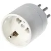 Schweiz-Adapter weiss von Schukokupplung auf schweizer Produktbild-Vorschau 6