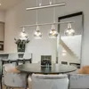 LED Hängeleuchte, Glas rauch, höhenverstellbar, L 60 cm Produktbild-Vorschau 8