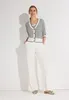 More & More Knit-Top, knitted weavy stripe 2041 2041 36 Produktbild-Vorschau 4