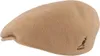 Kangol Flat Cap Schiebermütze 504 aus reiner Wolle in beige Produktbild-Vorschau