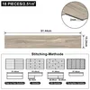 LZQ Vinylboden 5m², selbstklebend, PVC Bodenbelag, Produktbild-Vorschau 3