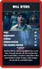 A trading card for the character Will Byers from Stranger Things, featuring stats and a description. Náhled obrázku produktu